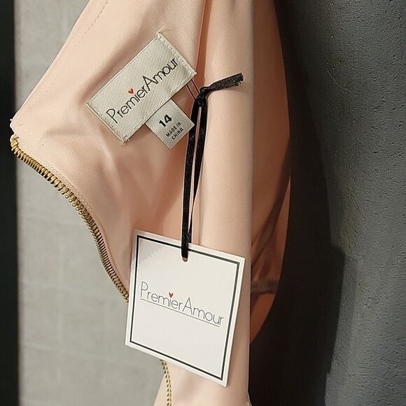 BRAND NEW PREMIER AMOUR OFF THE SHOULDER SHEATH WOMEN"S DRESS - Picture 10 of 13